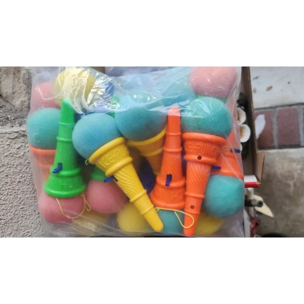 Novelty Place Ice Cream Shooters Toy (Pack of 24) - Squeeze N' Pop Game (7 inch)